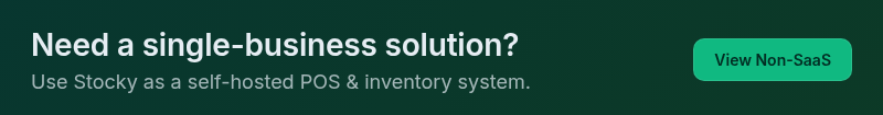 Stocky Standalone Inventory Management System